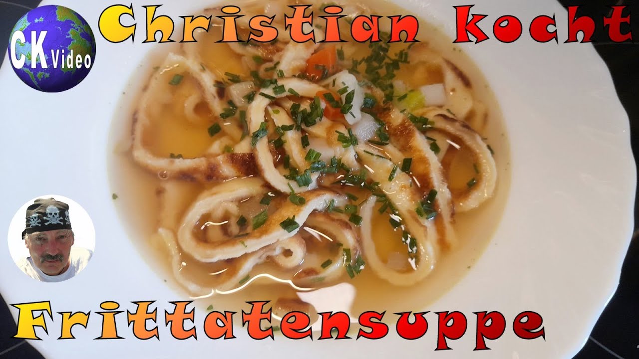 🍴Christian kocht🍴 Vlog #145 🥞 Frittatensuppe aus Österreich🥣🥞Pfannkuchen in Rinderkraftbrühe🥣