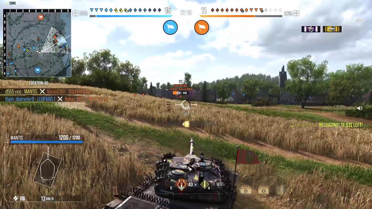 World of Tanks: Live at 12-Dead by 5 past with the CrippledCowboy