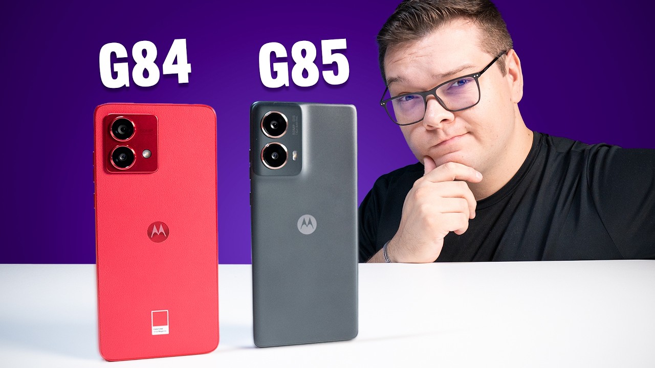 Moto G84 vs Moto G85! mudou DEMAIS? Comparativo
