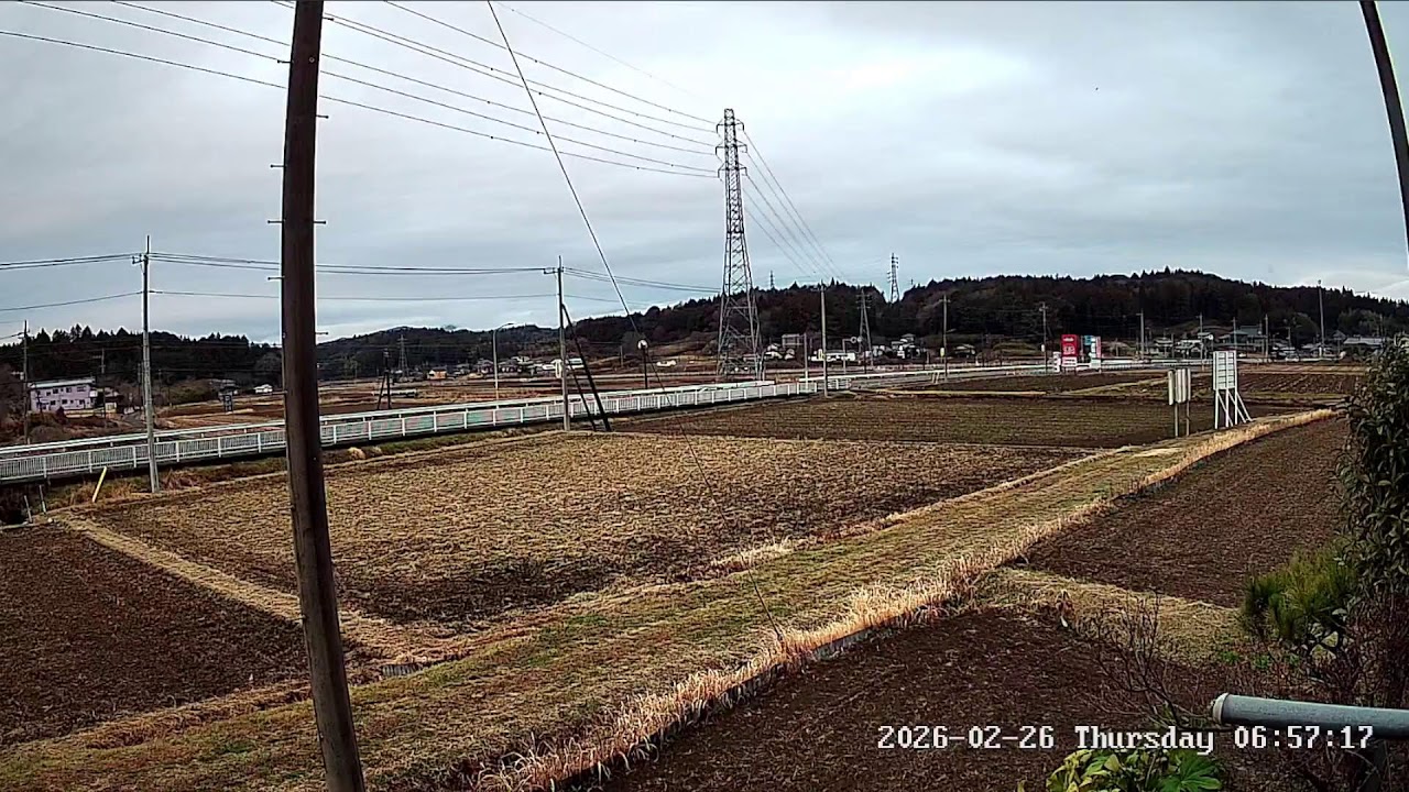 茨城県笠間市上市原ライブカメラ Ibaraki Kasama Live camera.World.cam.