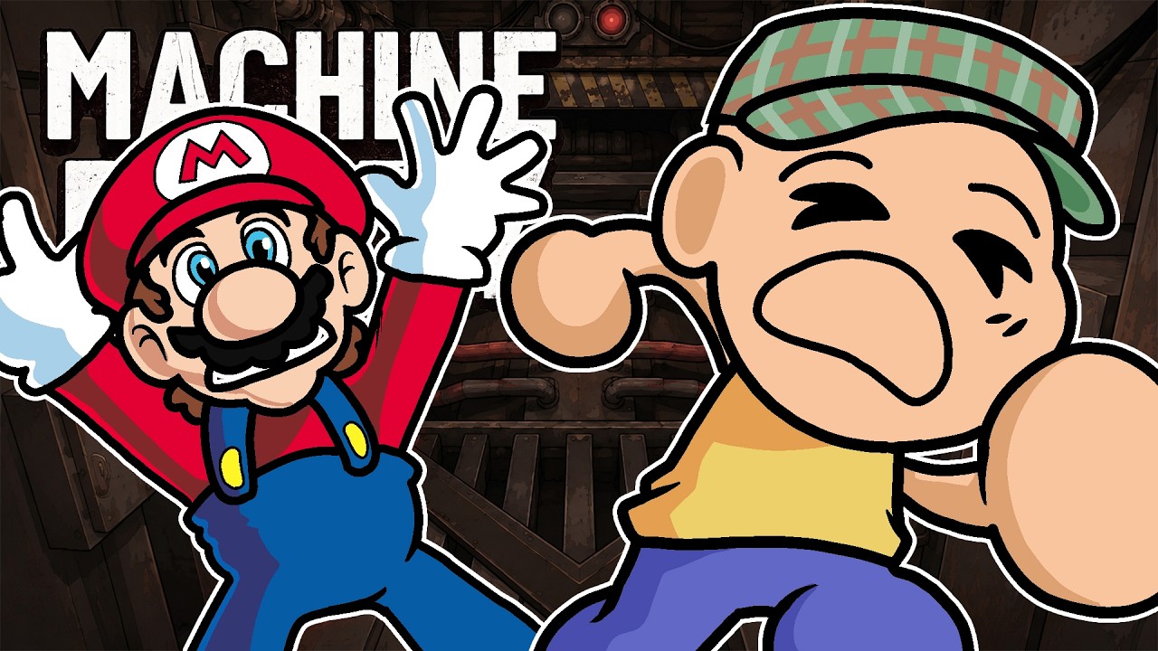 MARIO PARTY TURNED DEADLY?! || Machine Party Funny Moments