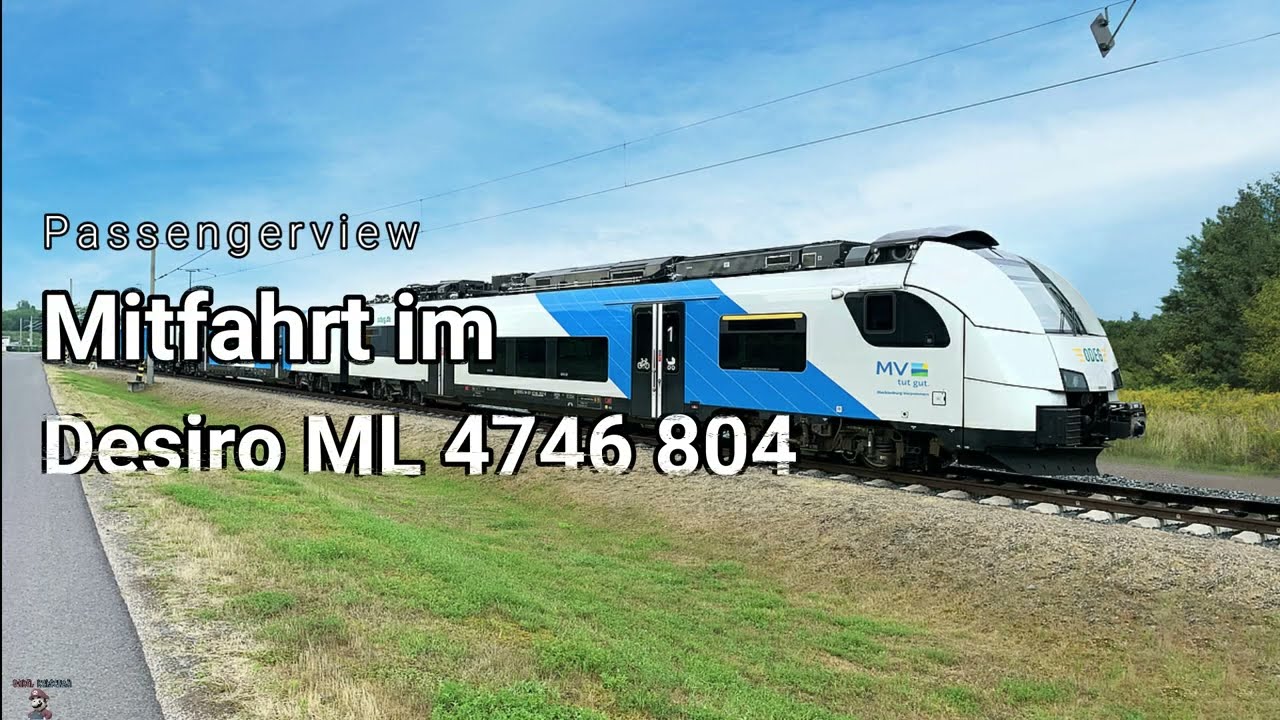 Passagiermitfahrt #02 - Von Stralsund nach Bergen (Rügen)