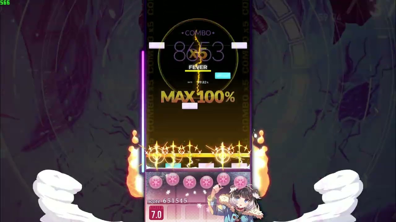 [DJMAX RESPECT V] Ikazuchi 6B SC Max Combo