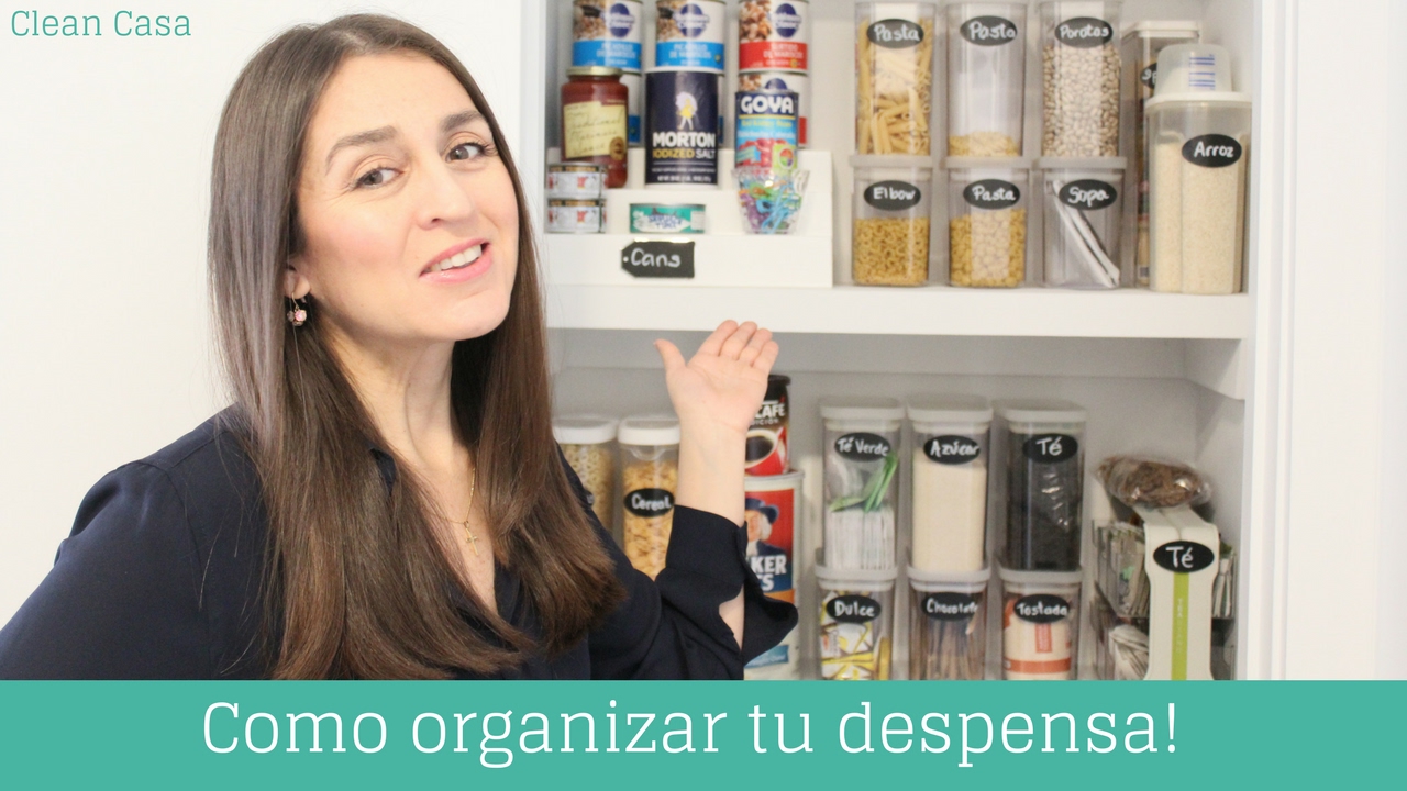Cómo organizar tu despensa! | Clean Casa