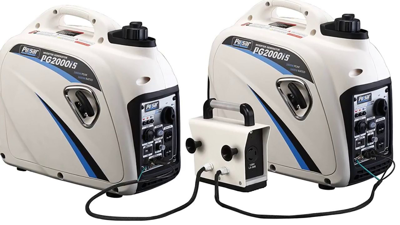 Pulsar 2000 Watt Portable Inverter Generator 2pc Combo