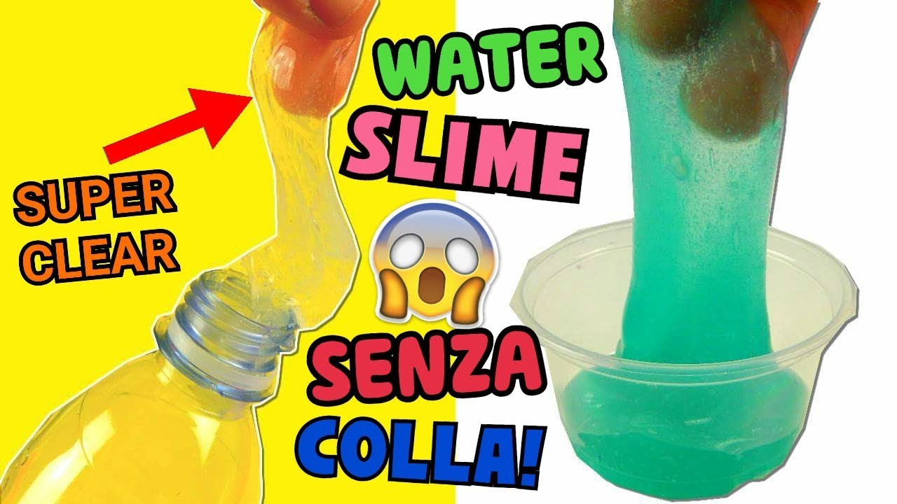10 WATER SLIME SENZA COLLA! SUPER CLEAR! FUNZIONERANNO?(SLIME TEST) Iolanda Sweets