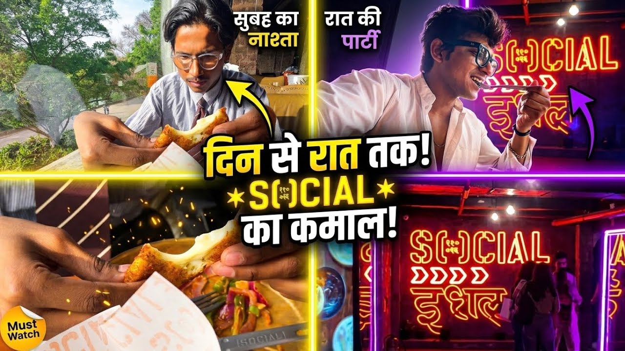 Subah Nashta Karne Gaya Tha… Raat Tak Social Delhi Ka Pura Scene Badal Gaya! 😳🔥