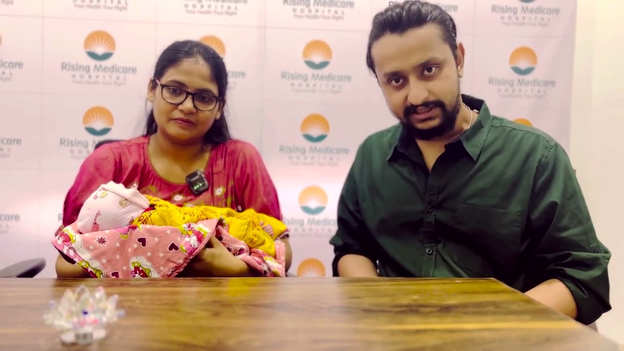 Patient's Happy Feedback on their Motherhood journey experience at Rising Medicare Hospital Pune