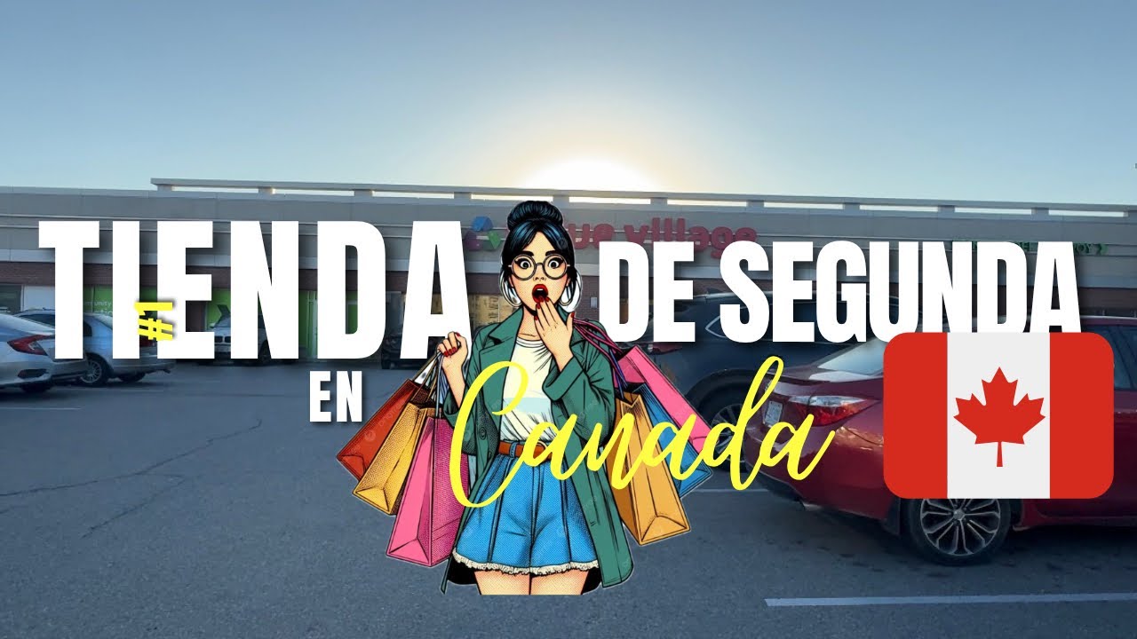 Que encontramos en la tienda de segunda mano más famosa en Canadá 🇨🇦 