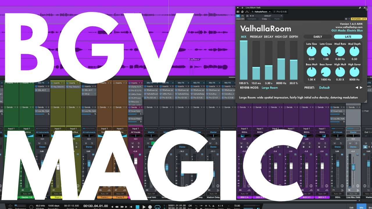 Как свести бэк-вокал для записи живого богослужения