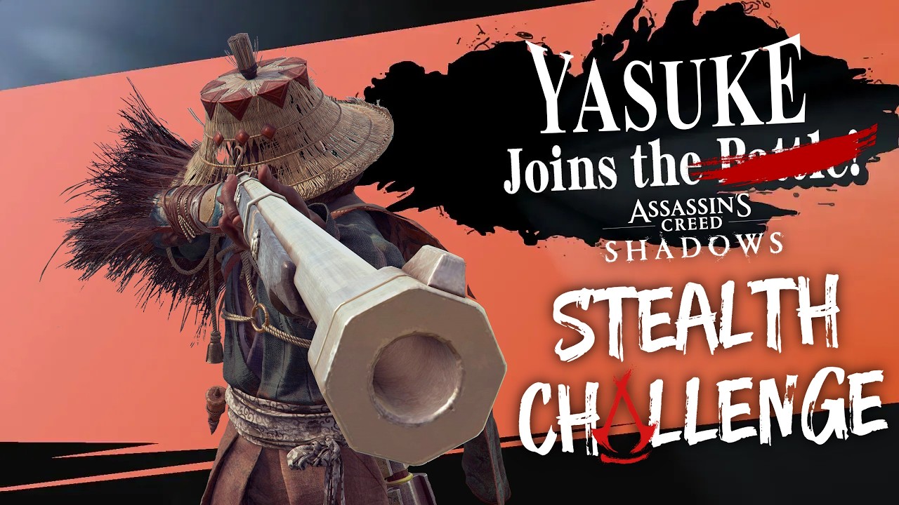 AC Shadows Stealth Challenge | The Connoisseur at Kanegasaki Castle | Yasuke - Master of Stealth