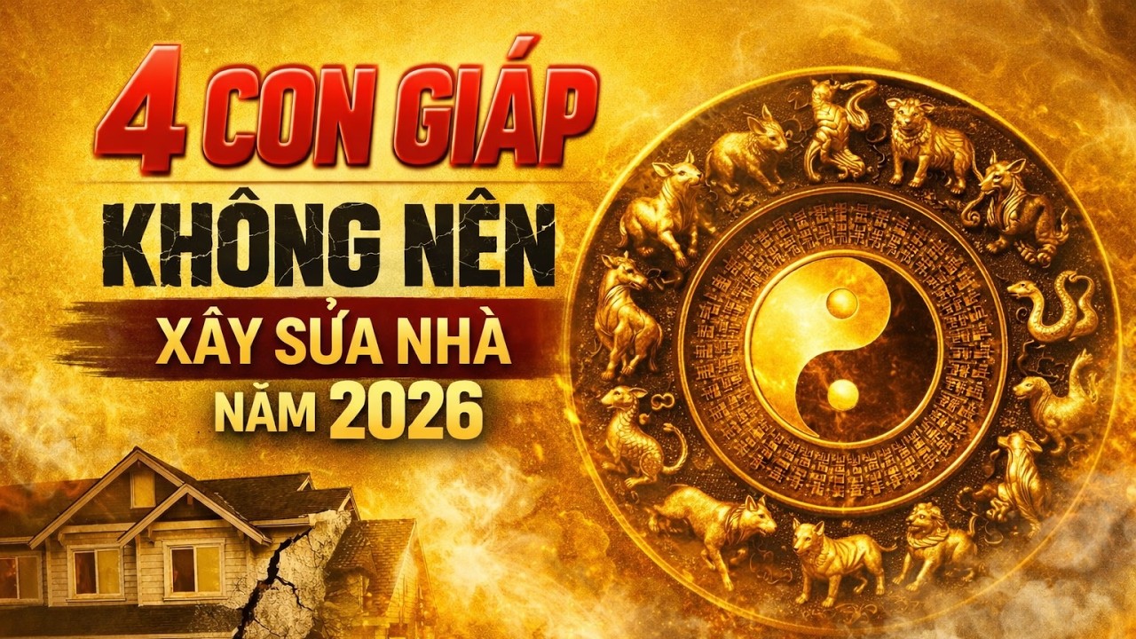 Cảnh Báo 2026: 4 Con Giáp KHÔNG NÊN Xây Sửa Nhà