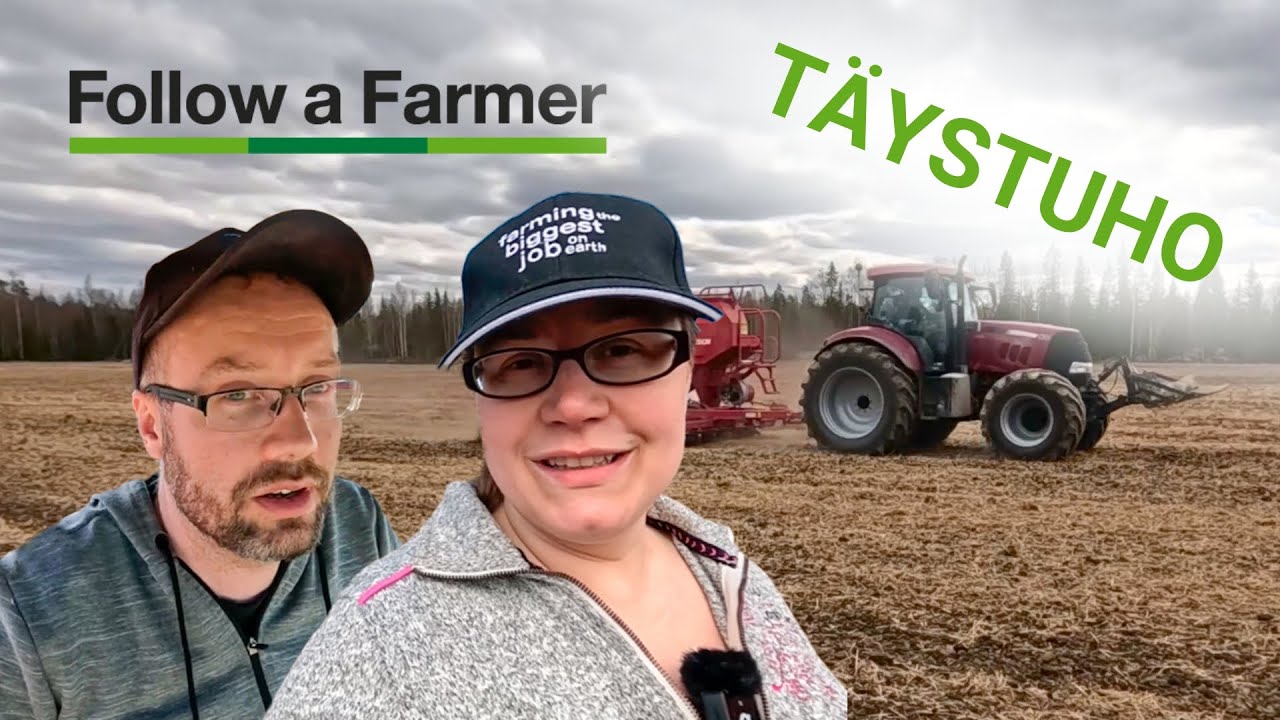 SYYSRAPSIEN TÄYSTUHO ja kalsarien hautaus - Follow a Farmer, Aila-Korpelan tila S3:E2