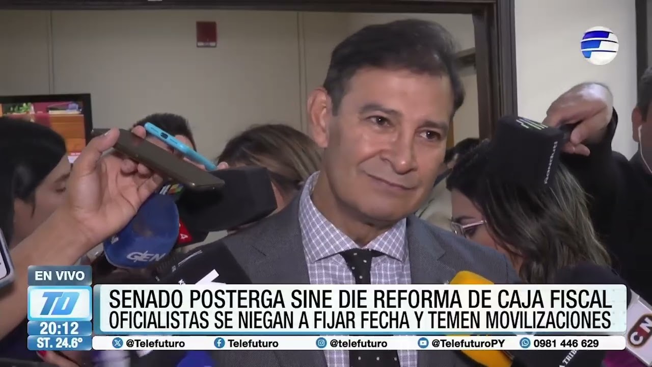 Senado posterga sine die la reforma de la Caja Fiscal