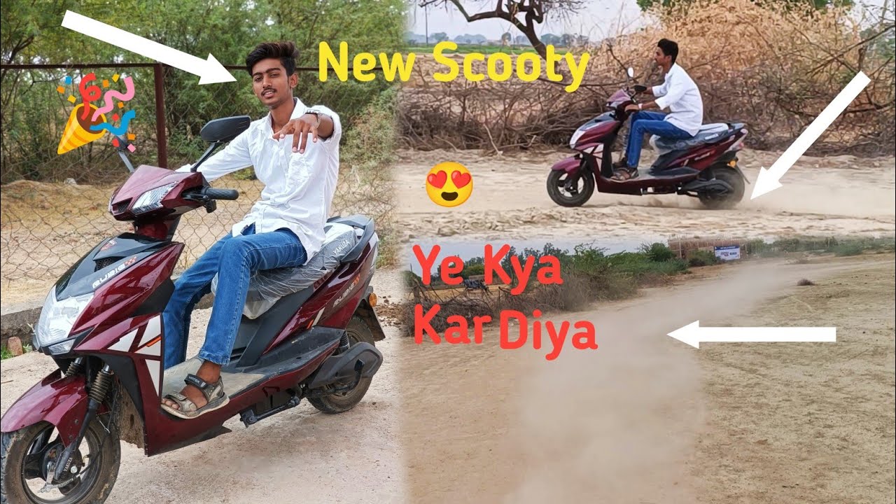 Finally New Scooty Le Li 😍 || Ye Kya Kar Diya New Scooty Ke Sath 😱 || Its Divyansh Vlogs