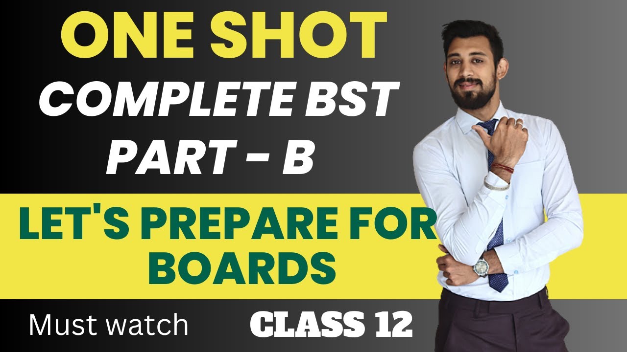 ONE SHOT | Business Studies | Part B | Class 12