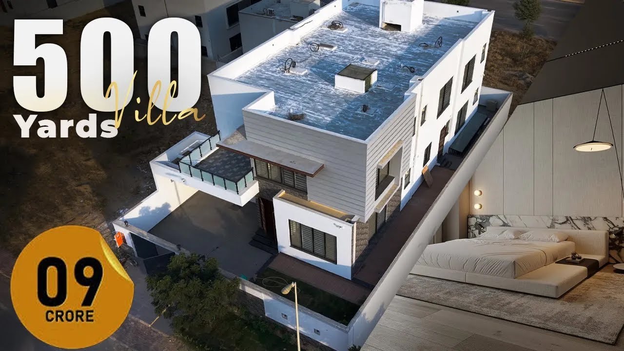 Ultra-Luxury Designer Villa  500 Sq Yds | Precinct 9 Bahria Hills | Prime Location
