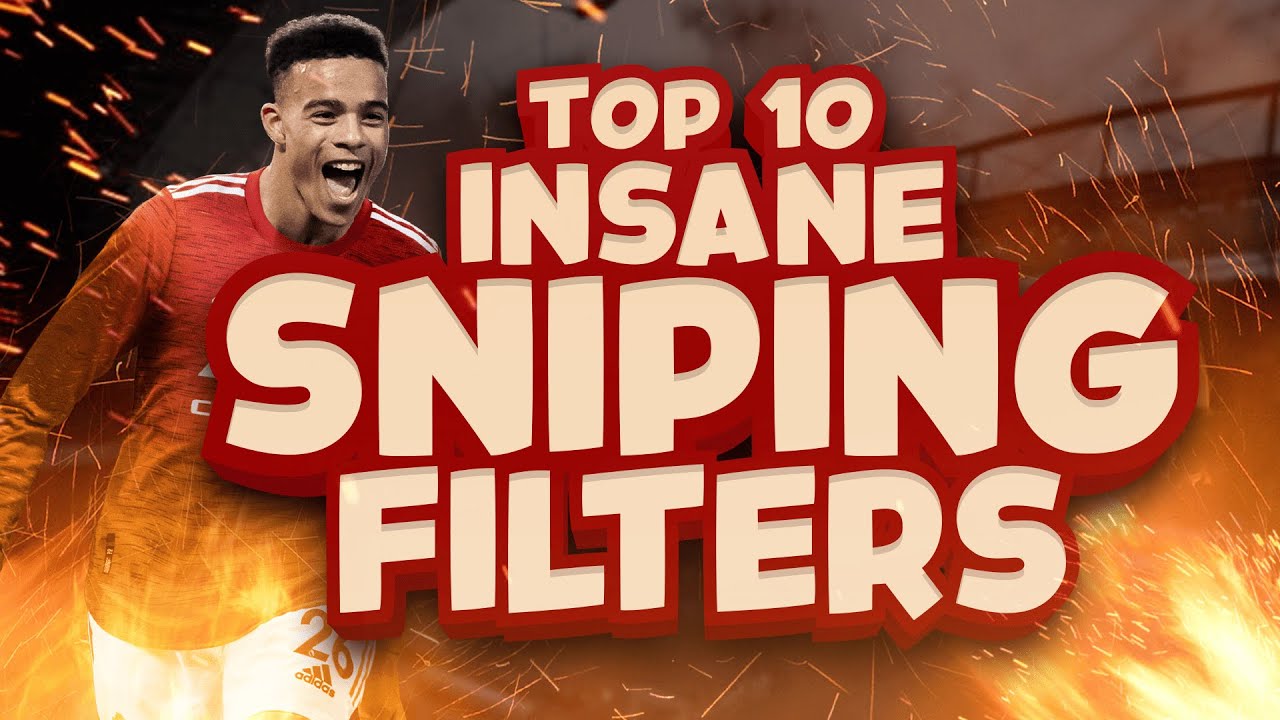 10 INSANE SNIPING FILTERS | MAKE COINS SUPER FAST | FIFA 21 ULTIMATE TEAM | RTG TRADING