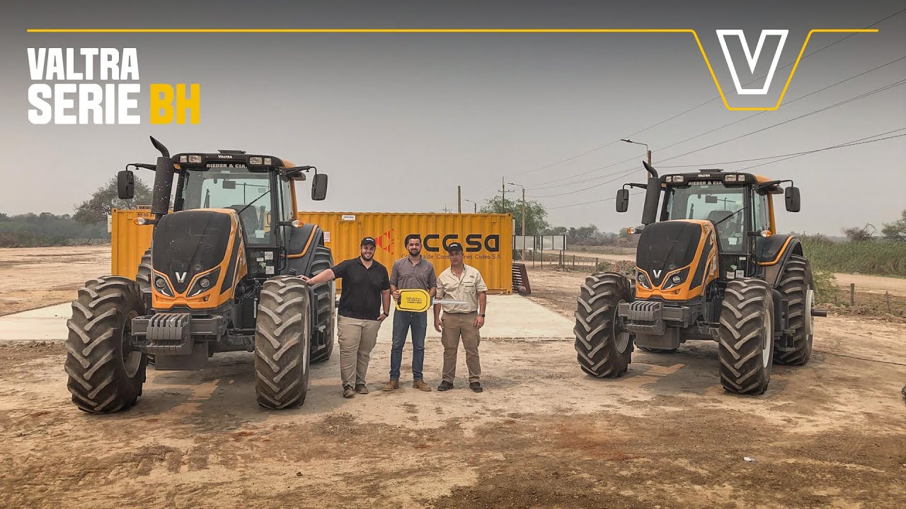 Valtra Serie BH HiTech: Mejora en la Ruta PY12