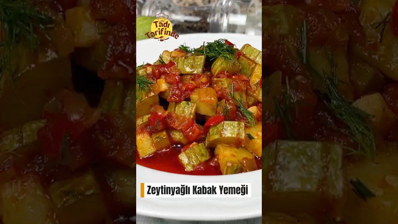 En Lezzetli Zeytinyağlı Kabak Yemeği Tarifi 🍽️ | Yıllardır B&ouml;yle Yapıyorum, Herkes Bayılıyor! 🤩
