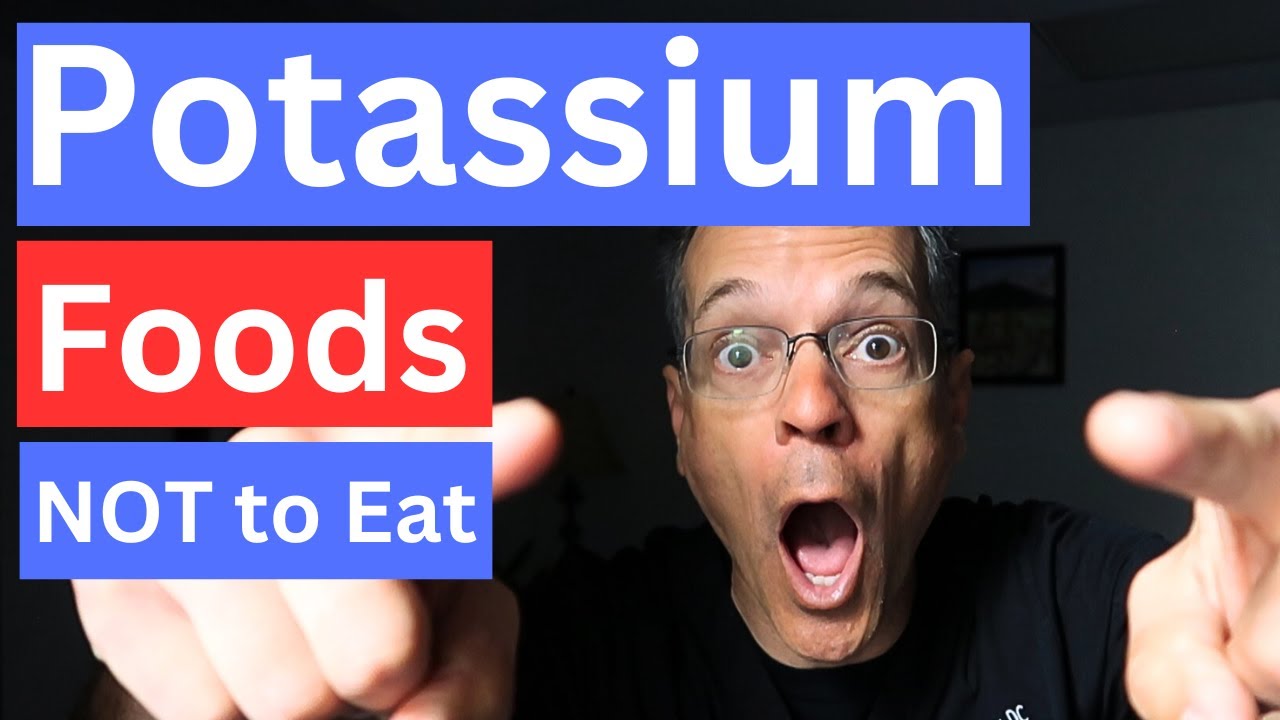 Foods that help Potassium Deficiency - and who SHOULD NOT eat them