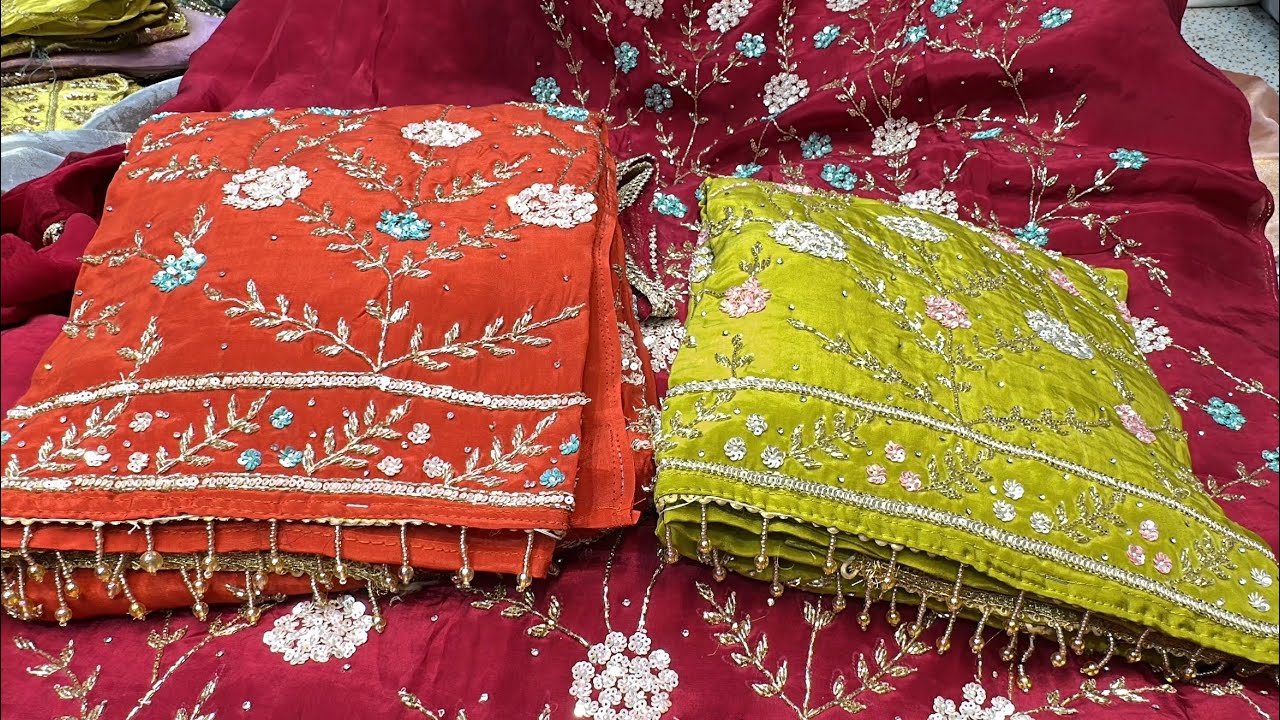 NEW Designer Amir Suit Collection 🔥 Heavy Handwork Suits | Chandni Chowk Wholesale Delhi