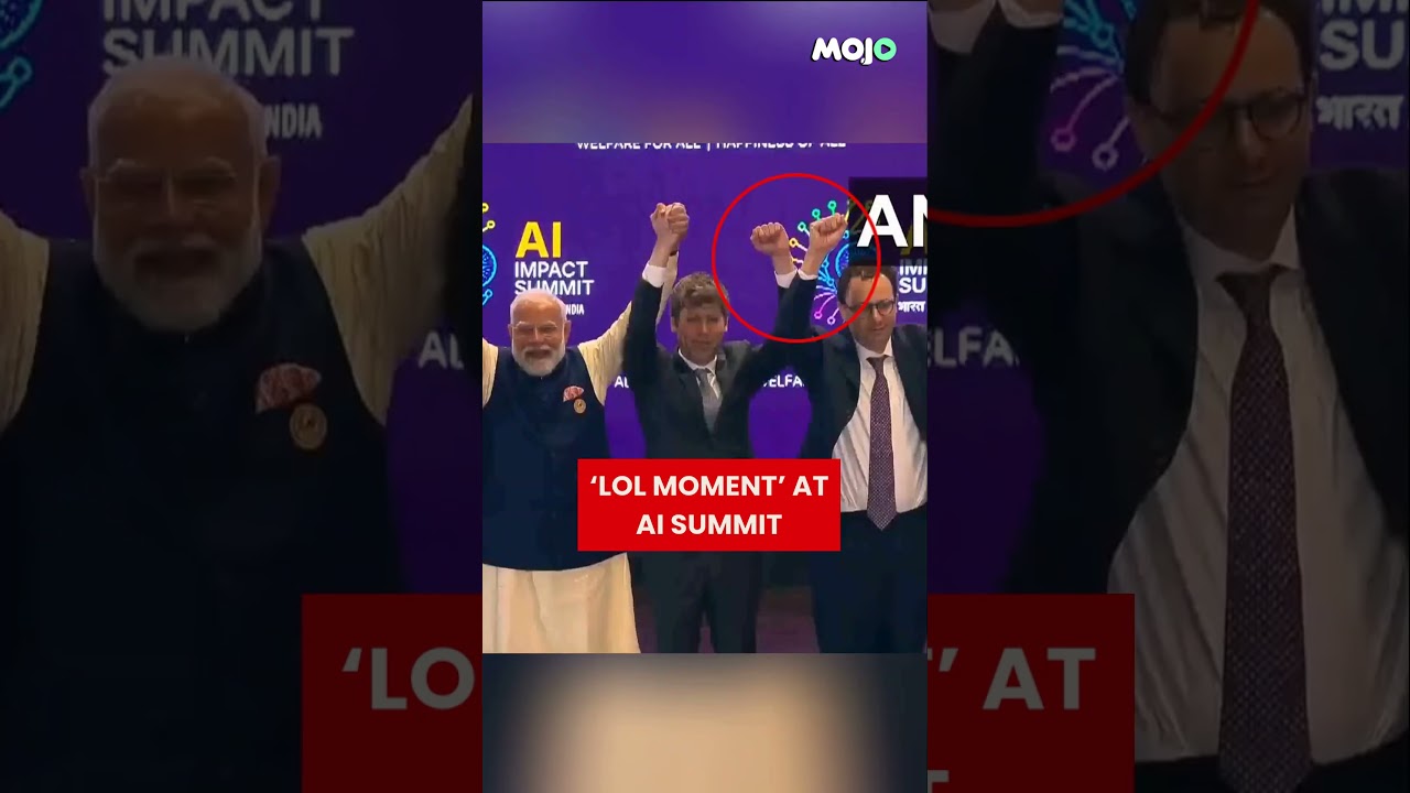 VIRAL | 'Awkward Rivalry Moment At AI Impact Summit? | OpenAI & Anthropic CEOs Skip Handshake