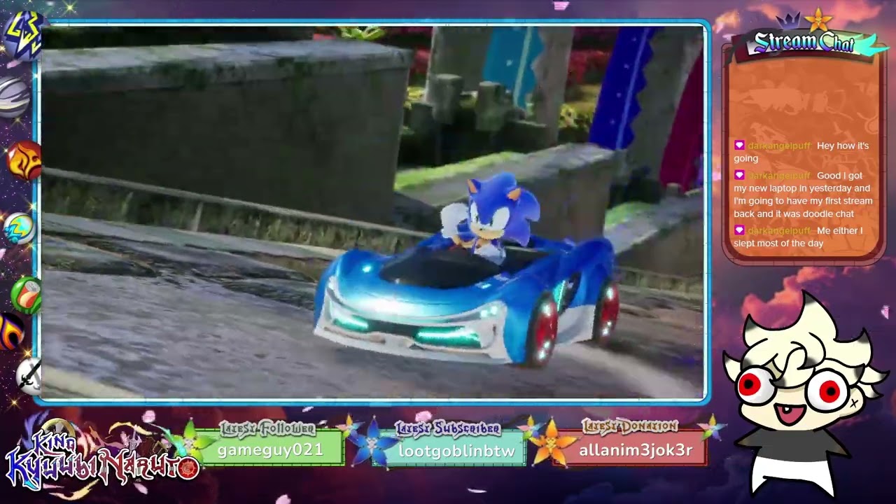Vtuber plays Sonic Racing Cross World! (FULL GAME! Plus Super Sonic!)