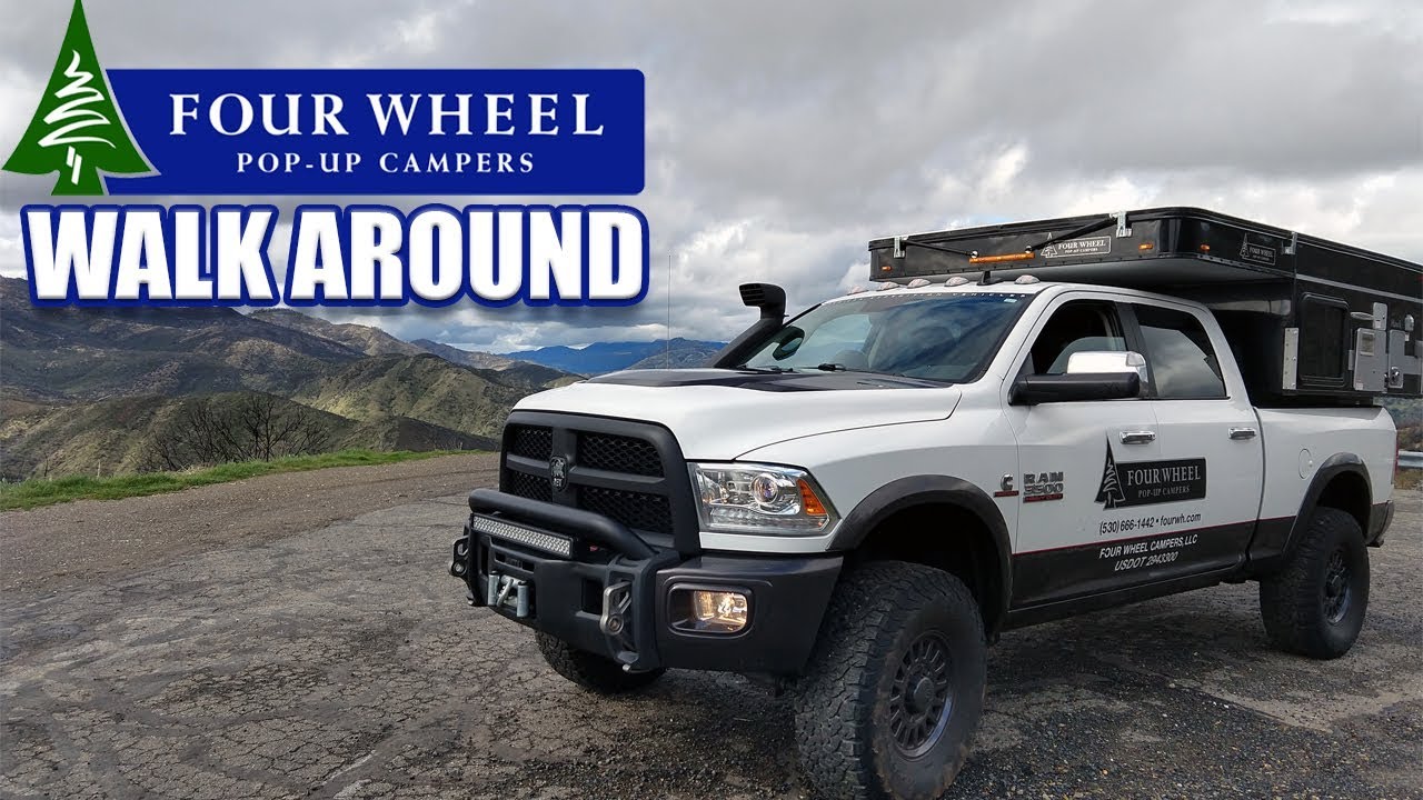 Four Wheel Pop Up Camper Walk Around | Hawk Model (2019)