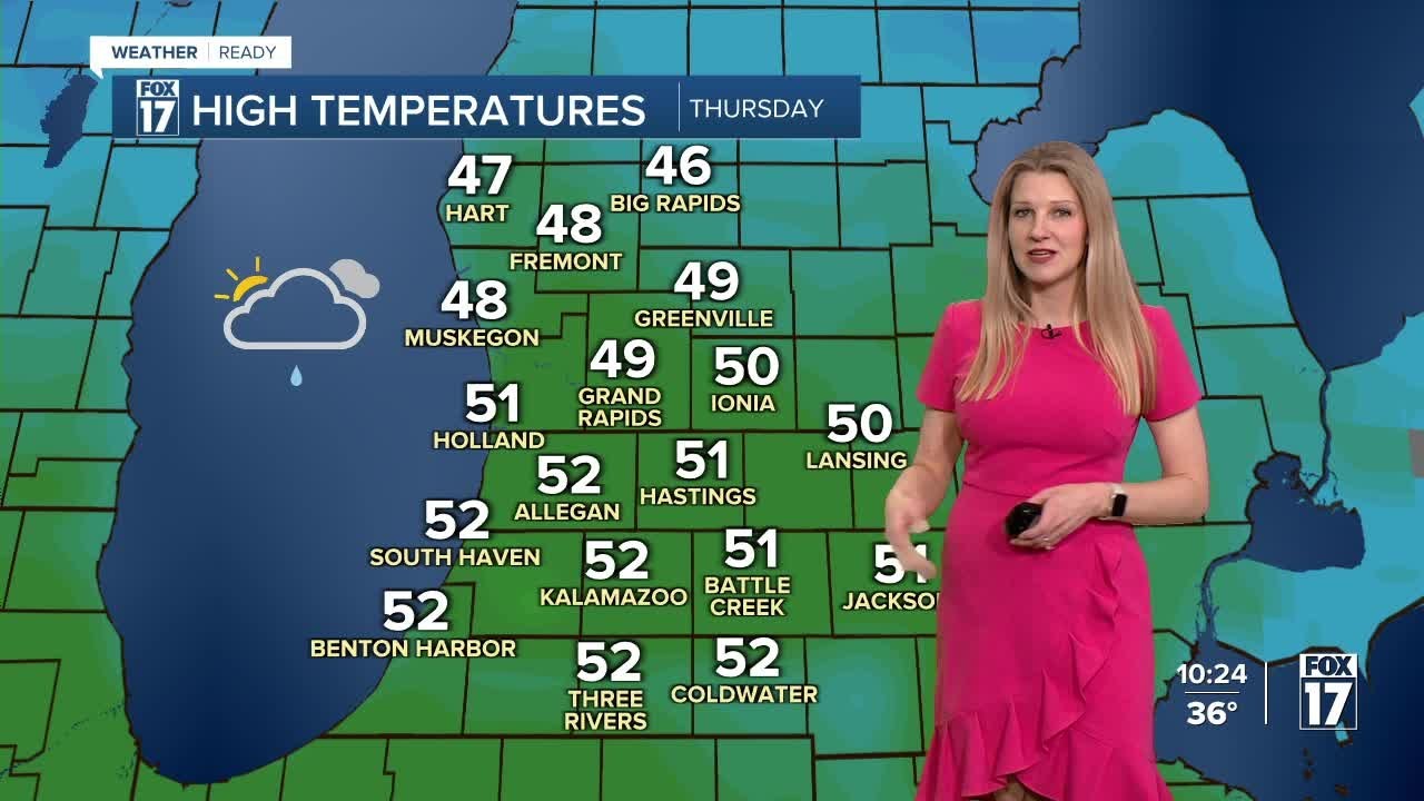 Wednesday Night Forecast: Clouds clear, patchy fog