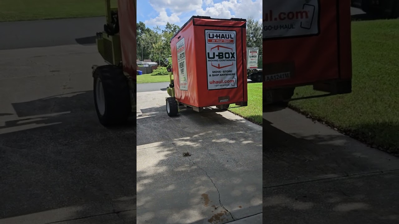 U-Haul U-Box delivery 2023
