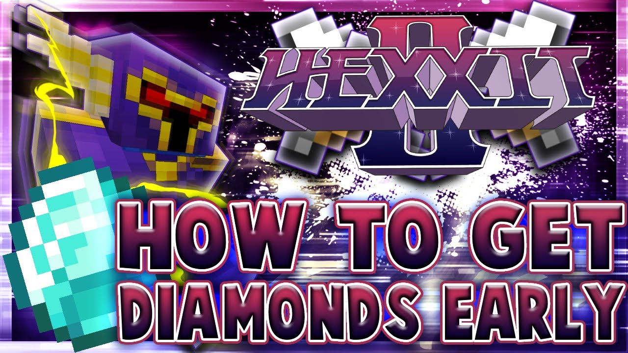 Прохождение Hexxit 2 | Как получить алмазы на ранней стадии и тактика прохождения подземелий