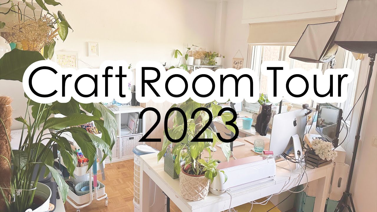 Craft Room Tour 2023. Mi Base de Operaciones. Laura Inguz