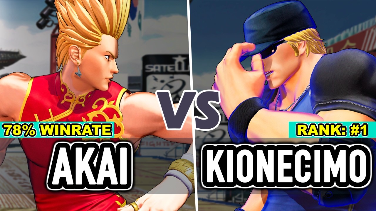 KOF XV ▰ Akai (Benimaru/Andy/Sylvie) vs Kionecimo (Clark/Iori/Kyo)
