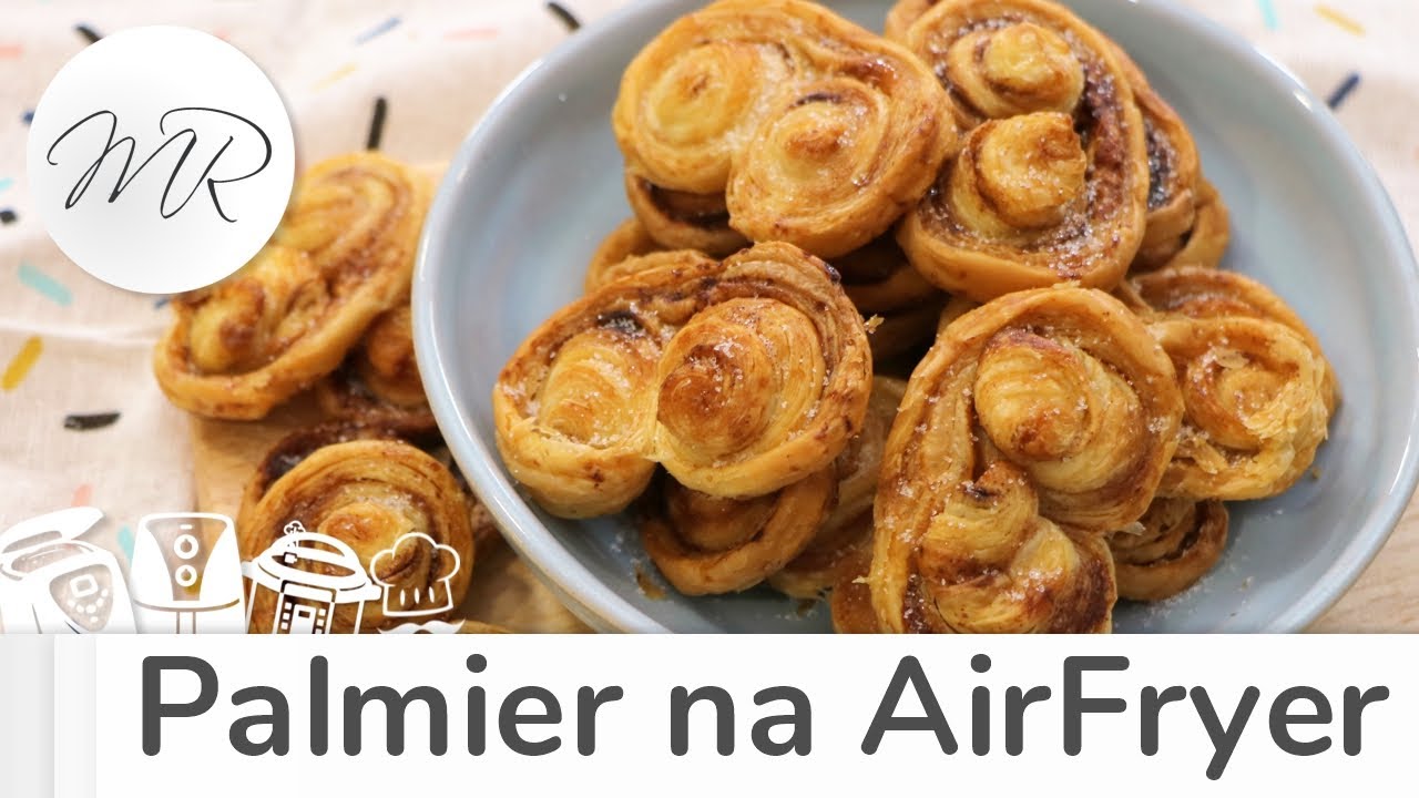 Biscoito Palmier Folhado na AirFryer - Fritadeira Sem Óleo - Maurício Rodrigues