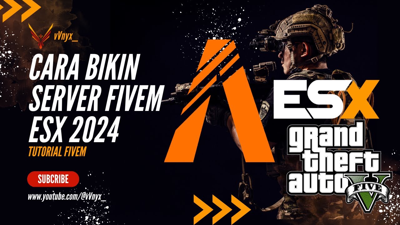 Cara Bikin Server ESX 2024 | * FREE* | TUTORIAL FIVEM EPS#1