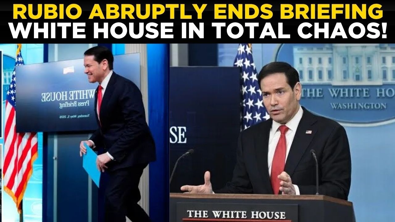 RUBIO LIVE: Marco Rubio WALKS OUT Mid-Briefing?! Chaos Erupts at the White House | US NEWS Live