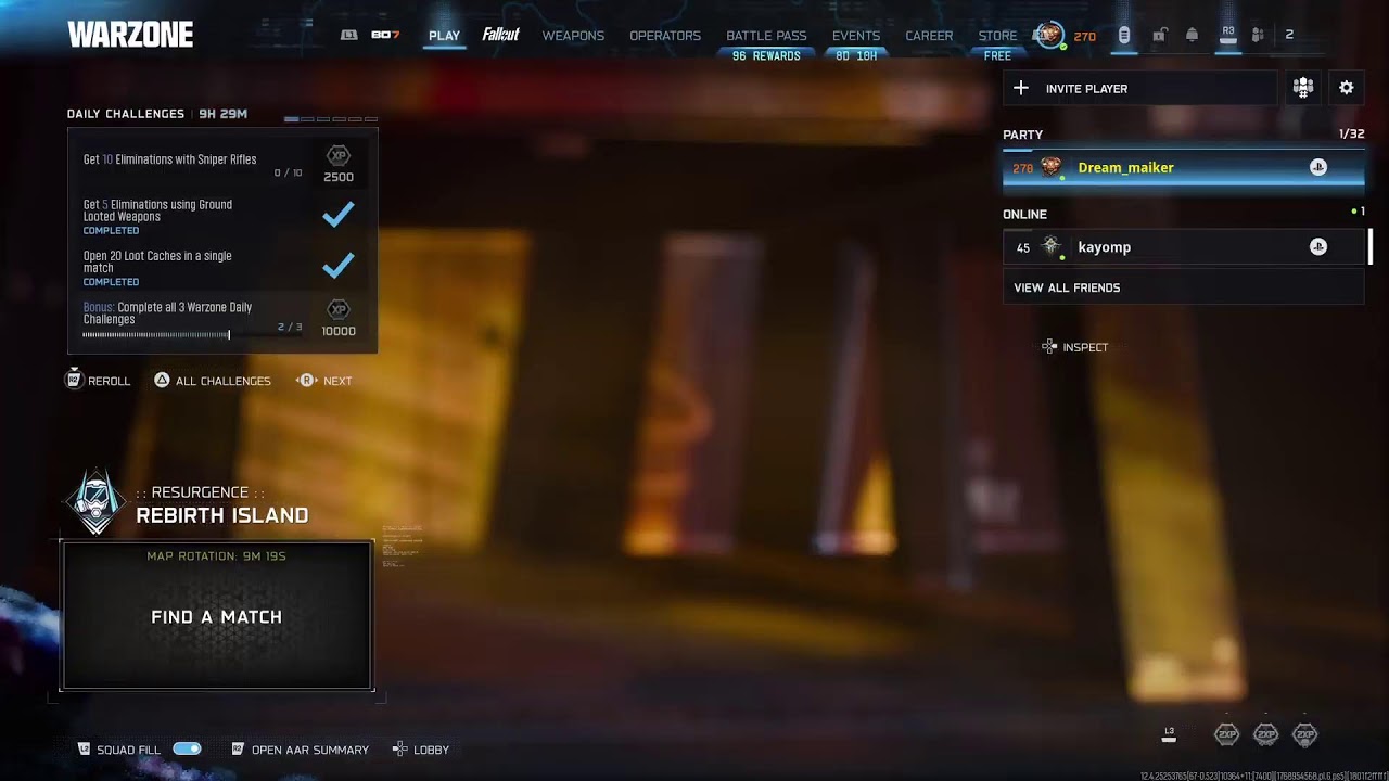 Treino 4h Call of Duty