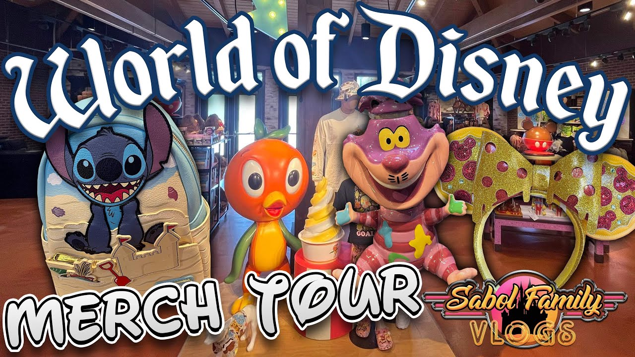WORLD OF DISNEY NEW MERCHANDISE SHOPPING TOUR | Disney Springs March 2024 | Walt Disney World!