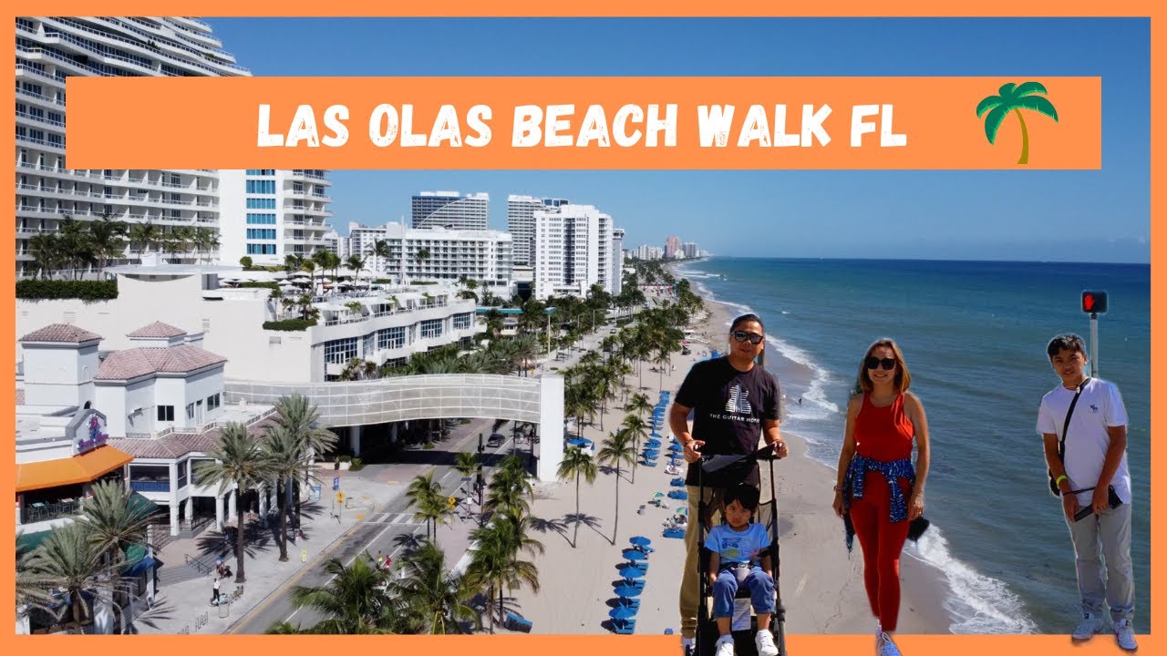 Filipinos Go on The | Las Olas Beach Walk FL