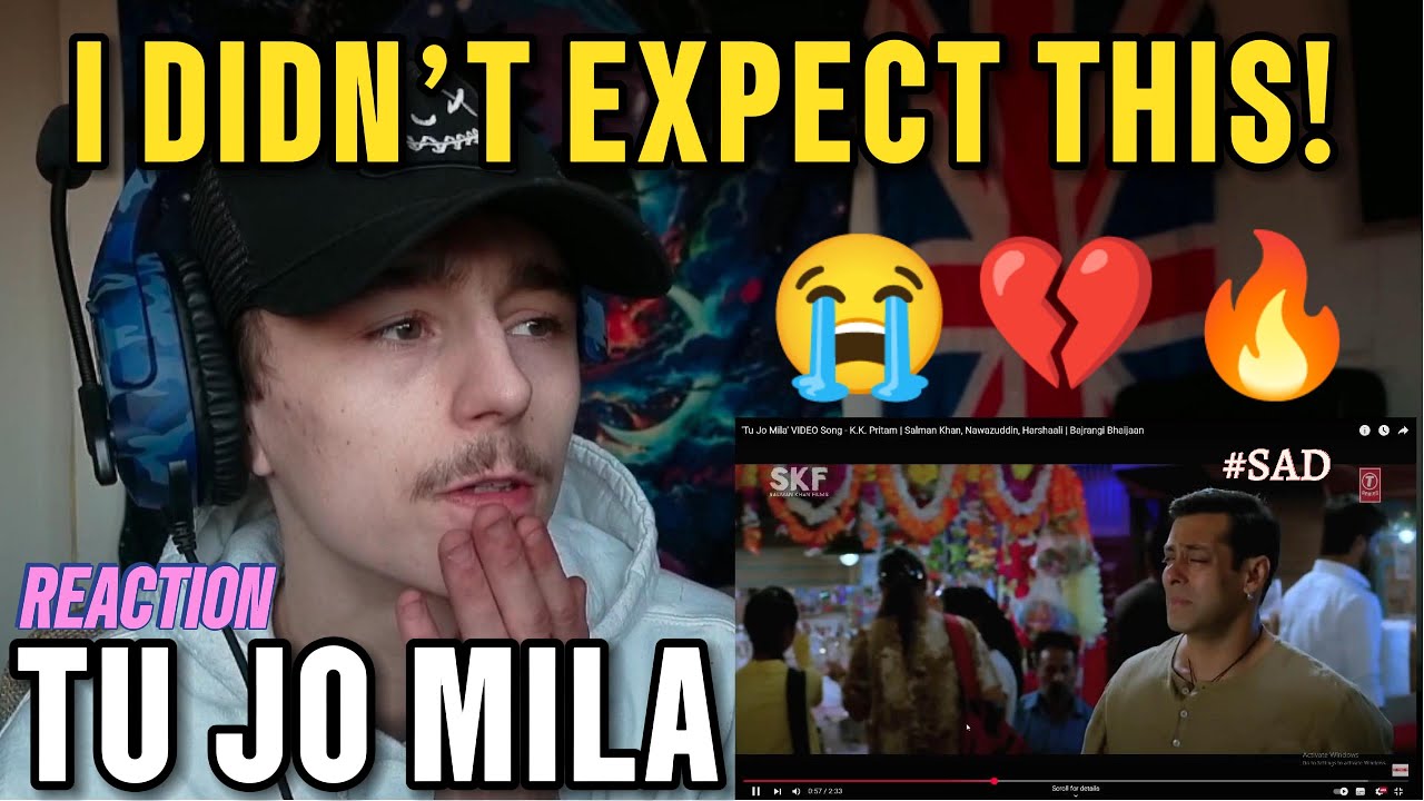 British 🇬🇧 Reacts to Tu Jo Mila 🇮🇳 – Salman Khan 😭❤️✨