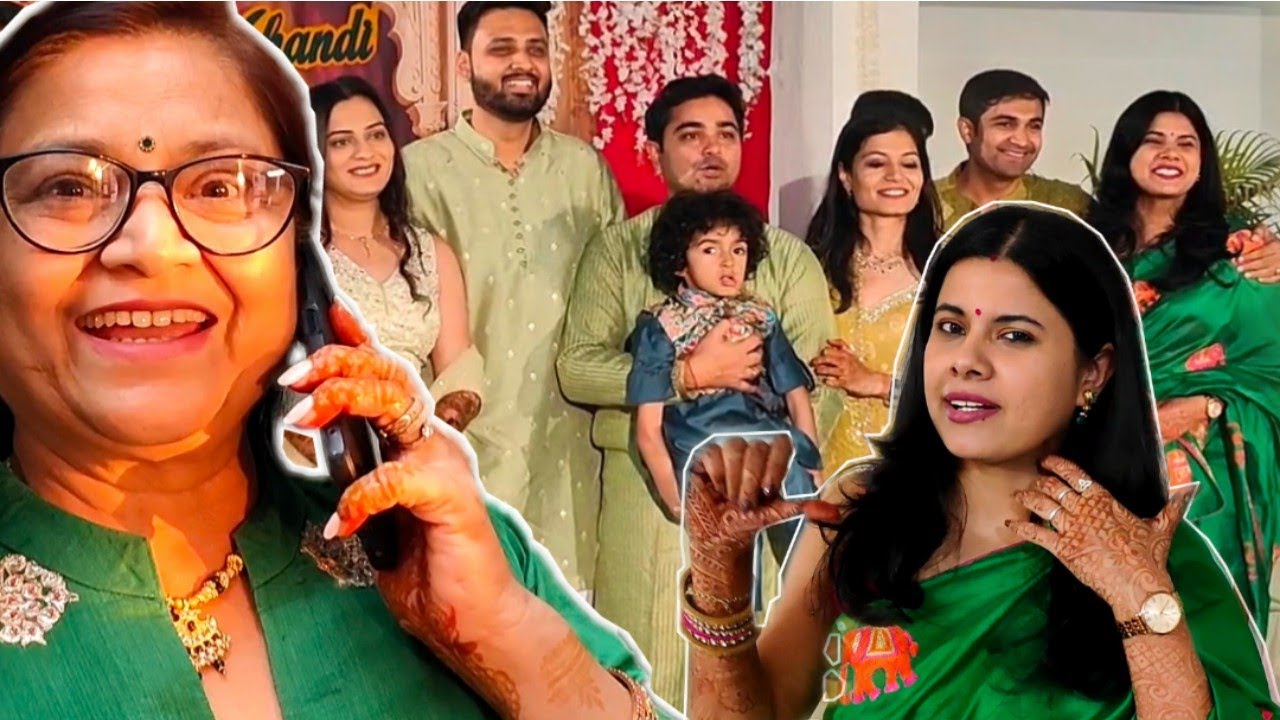 Pahuch Gae Sasuraal | Mehendi Function | Shaadi Vlog Day 1