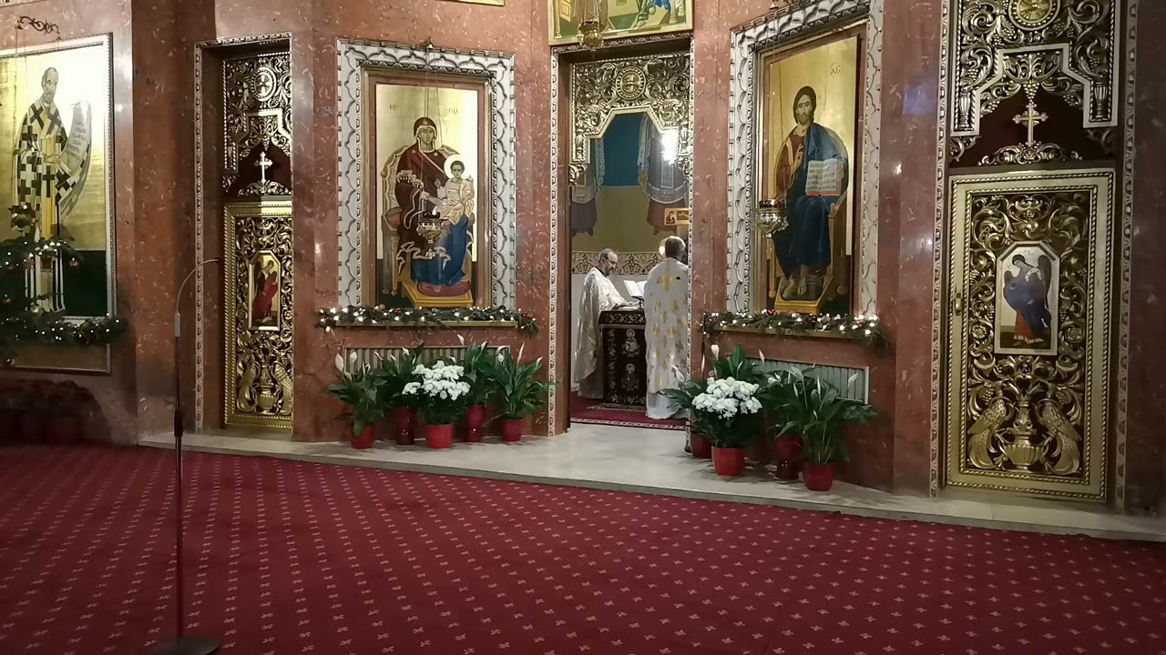 Slujba de Bobotează la Biserica Ortodoxă Mehala Timișoarei - Marți 06.01.2025 - Video CB P.1
