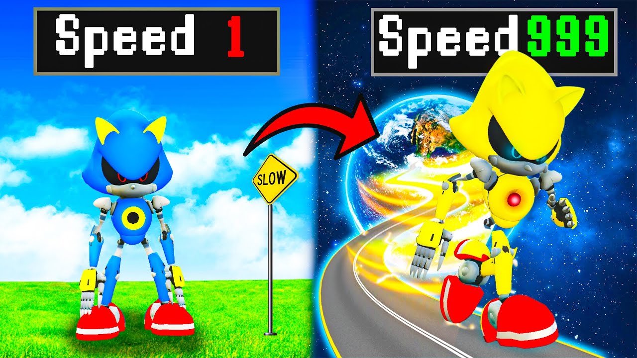 Улучшение METAL SONIC до САМОГО БЫСТРОГО в GTA 5