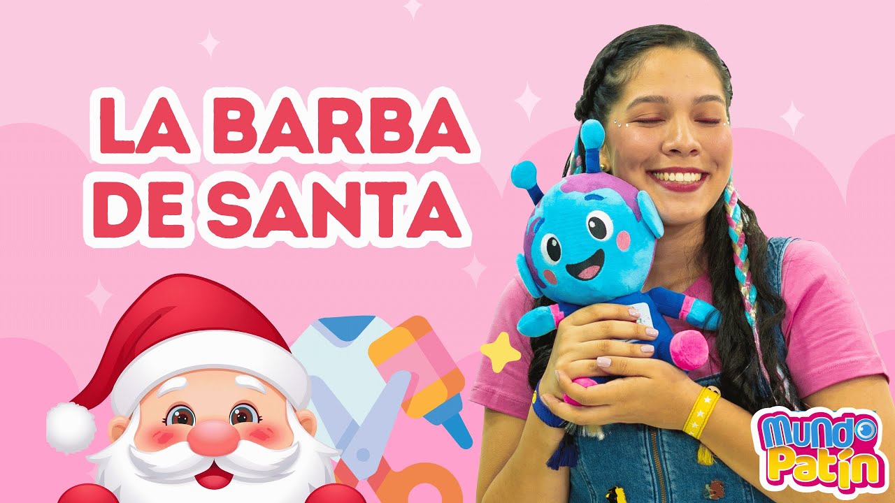 🎨 Manualidades para niños | Pintamos a Santa Claus y recortamos su barba ✂️🎅