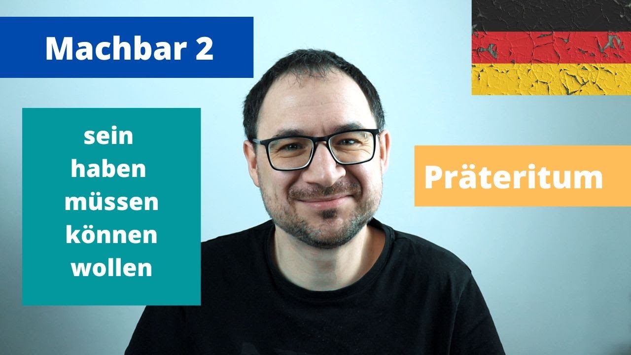23. Czasowniki sein, haben i modalne müssen, können, wollen  w Präteritum - Machbar 2