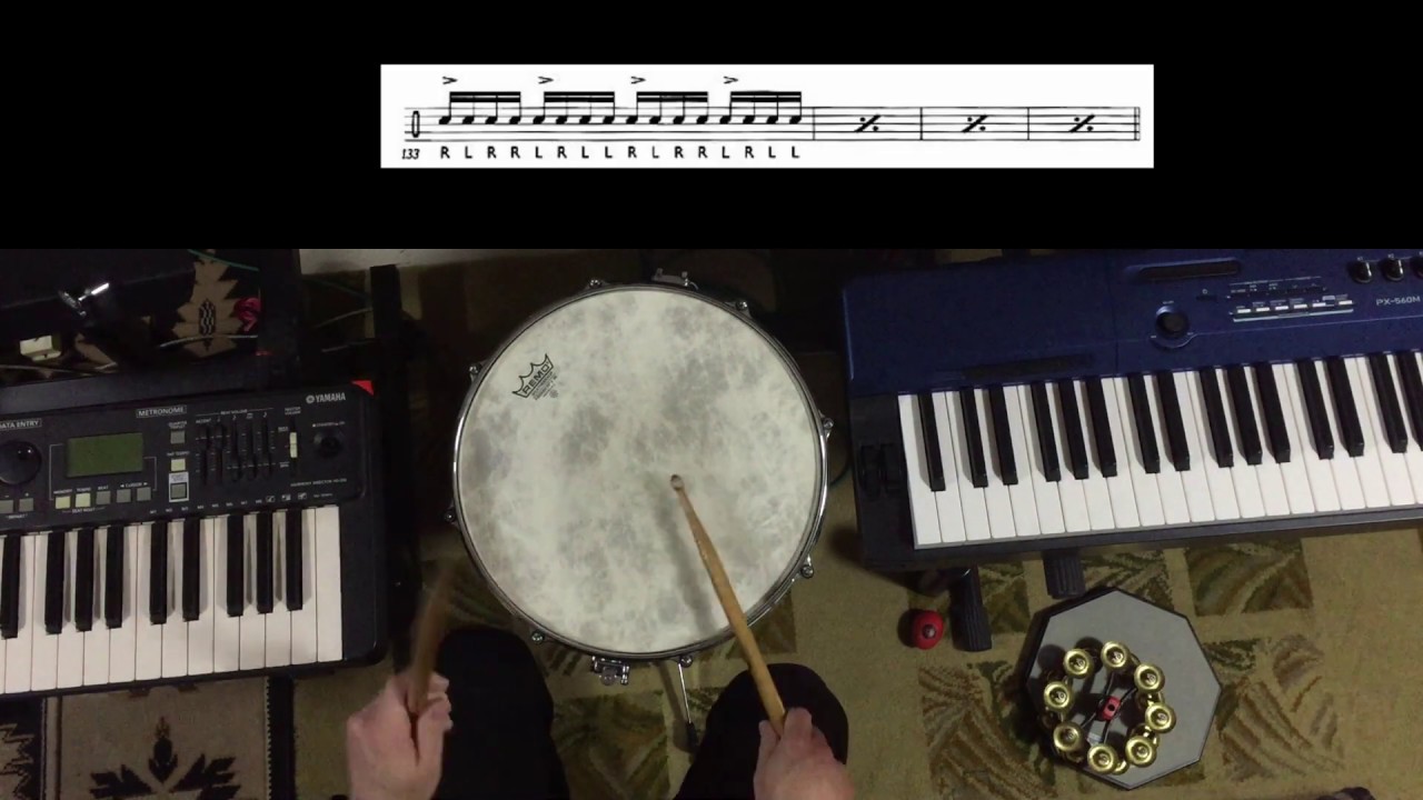 Alan Dawson's Rudimental Ritual Part 1 - 26 American Drum Rudiments