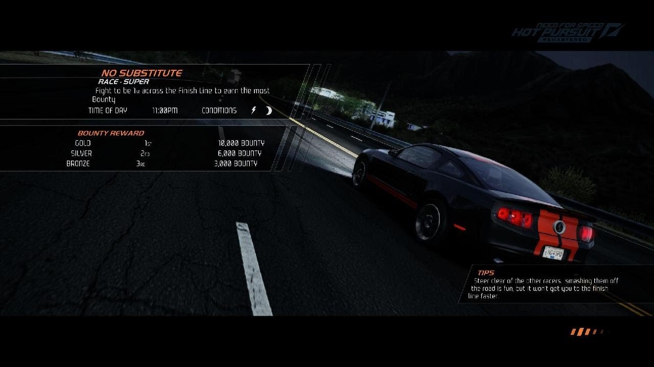 Need for Speed Hot Pursuit Remastered: Achievements - Offroad Innovation (the race)
