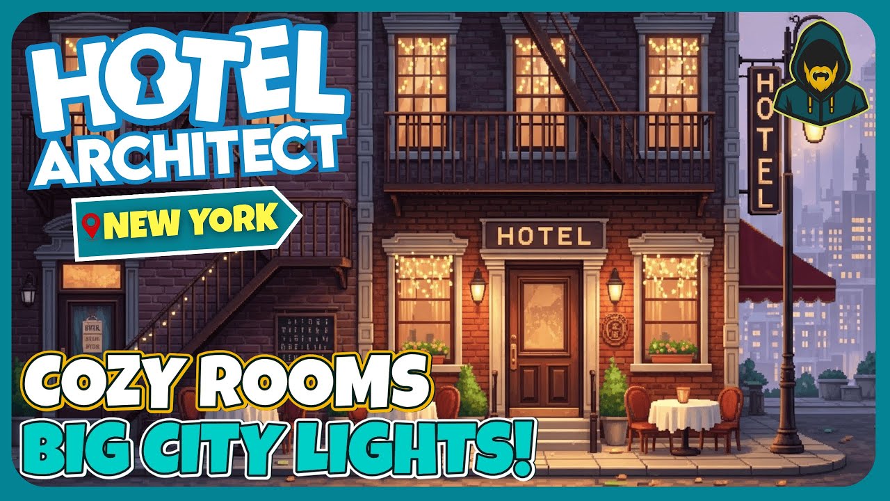 Building My Dream Hotel in the Heart of New York! | Hotel Architect | No Commentary | 2K | 60FPS