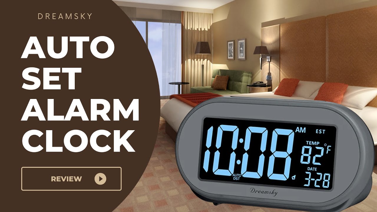 Alarm Clock With Auto-Set For Homes, Hotels and Resorts Reviewed!
